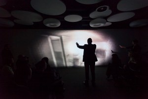 Virtual dementia experience for aged care workers