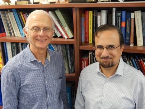 From left, professors Henry Brodaty and Perminder Sachdev
