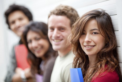 Group of students outdoors