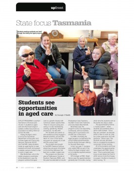 AAA reported on the program in our July-Aug issue