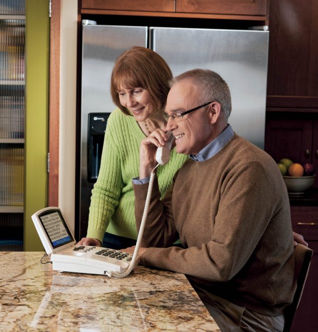 Low-cost captioning telephone available nationally