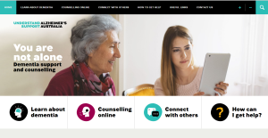 Dementia support website launched