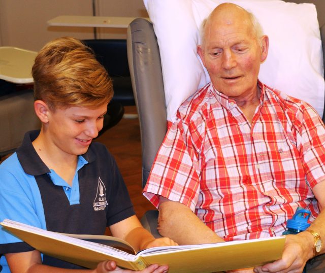 Curious minds awaken stories from the past at aged care facility