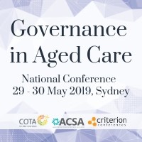 COTA + ACSA Governance in Aged Care Conference @ Sydney Boulevard Hotel | Woolloomooloo | New South Wales | Australia