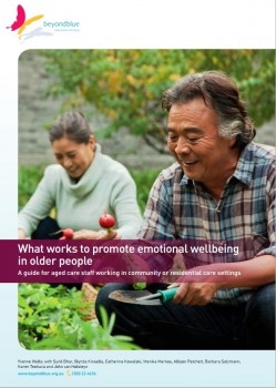 beyondblue's booklet rates activities to improve seniors' mental health