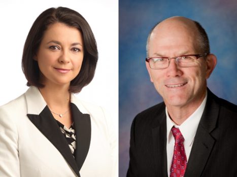 Meredith Makeham and Steve Hambleton