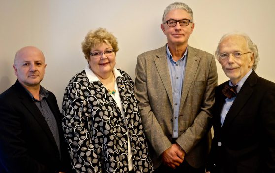From left: Ross Buscemi, director/CEO at New Hope Foundation, Petra Neeleman, CEO DutchCare, Ilias Tsinanis, deputy chairman, New Hope Foundation, and Ignatius Oostermeyer, chairman, DutchCare.