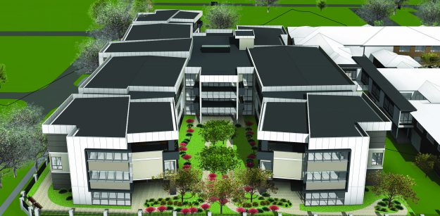 An artist's impression of Peninsula Village's new project