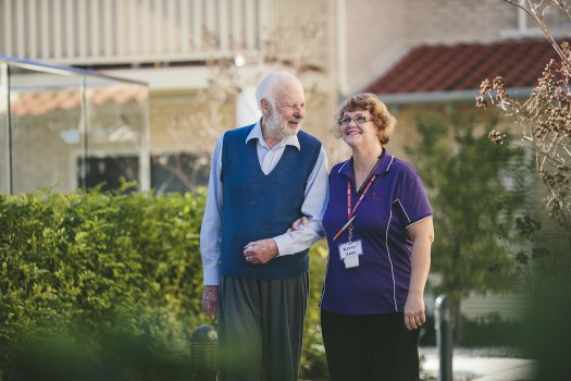 Brightwater has several programs to reduce social isolation among its home care clients