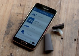 Soundhawk app and earpiece