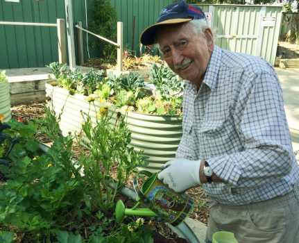 Many residents have enjoyed gardening all their lives