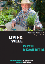 living well with dementia cover