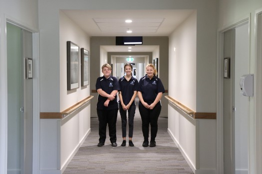 OzCare welcomed high school students to its Gold Coast facilities