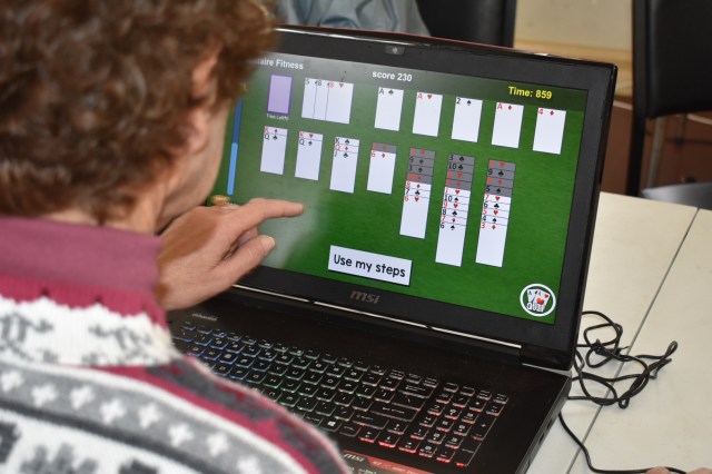 Trial aims to get seniors walking to improve their gaming