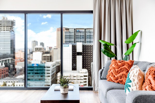 Spence on Light - modern city based retirement living apartments lower res