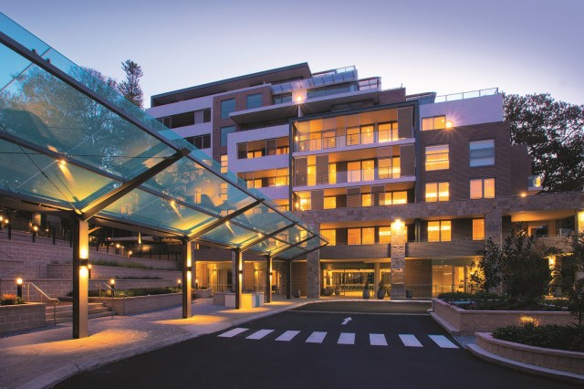 lower res exterior of The Terraces Paddington