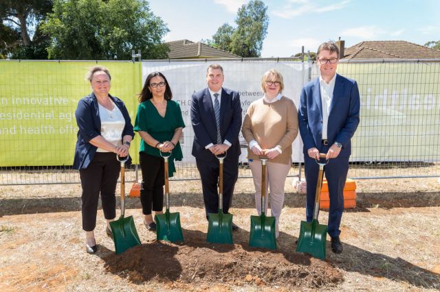 Healthia sod turn