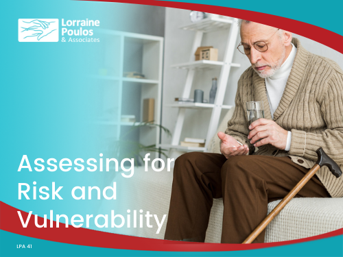 Assessing for Risk and Vulnerability AAA Banner