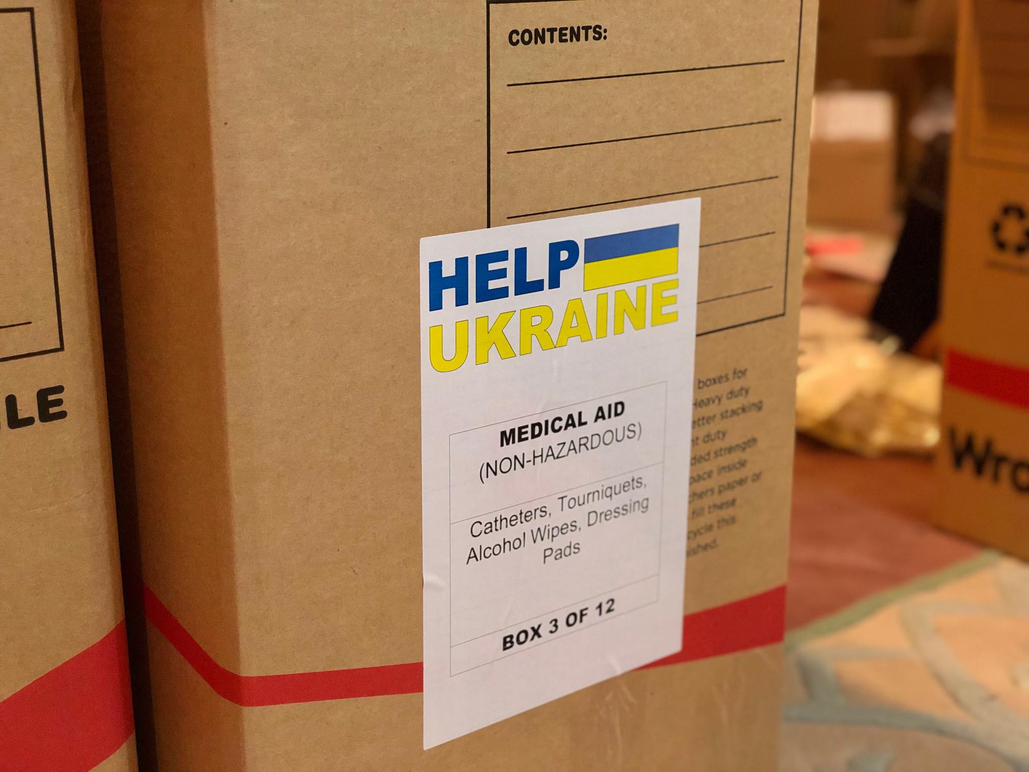 collects medical supplies for Ukraine Australian Ageing Agenda