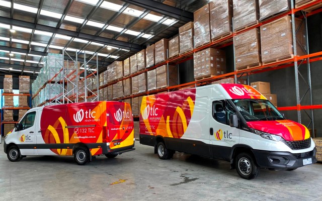TLC Health Supplies Vans_Warehouse
