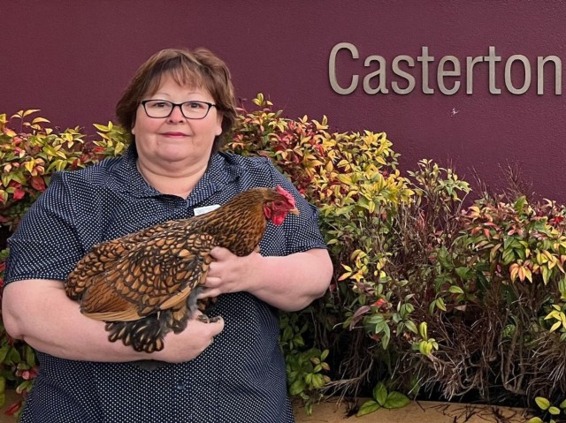 Aged care worker Diane