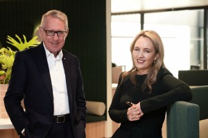 David Gonski and Suzanne Dvorak