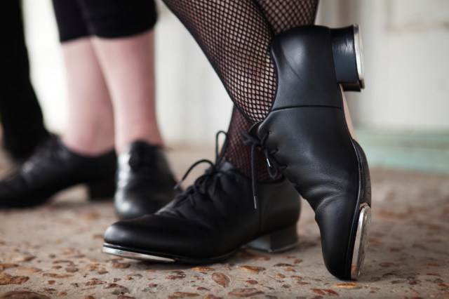 Tap dancing shoes