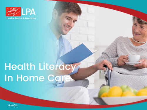 Health Literacy AAA Banner