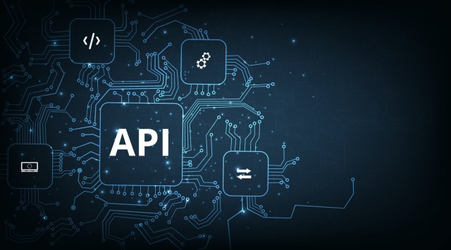 Application Programming Interface (API) concept.