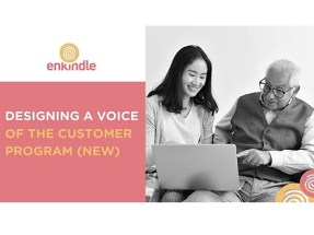 Designing a Voice of the Customer Program @ Online Webinar