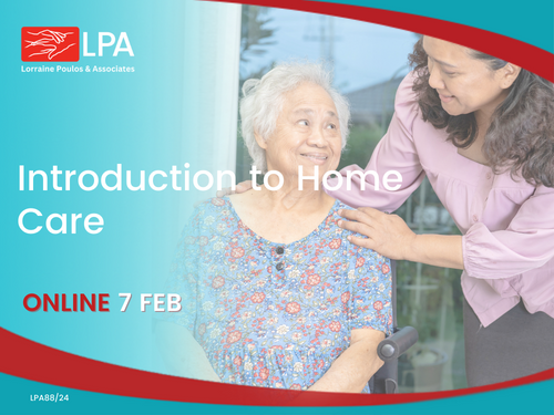 AAA-Intro to Home Care-One Session Only