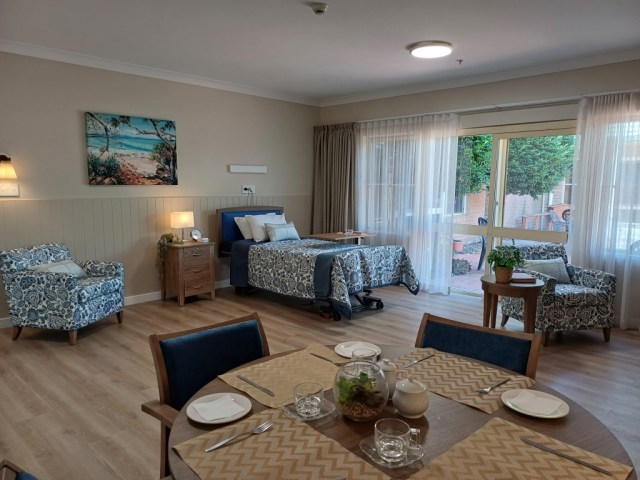 Woodport Aged Care Centre family room