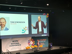 Tom Symondson ACCPA conference
