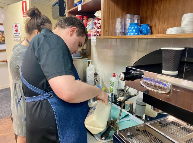 Making coffees