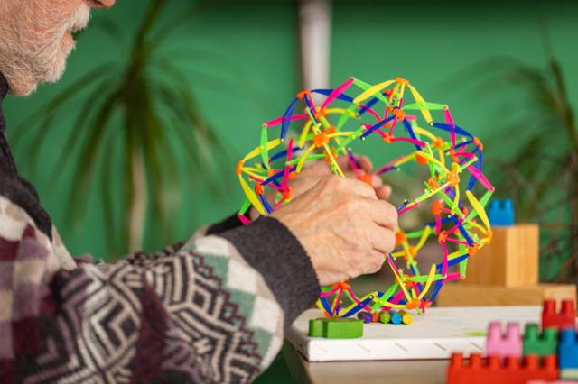 Simulating brain with colors