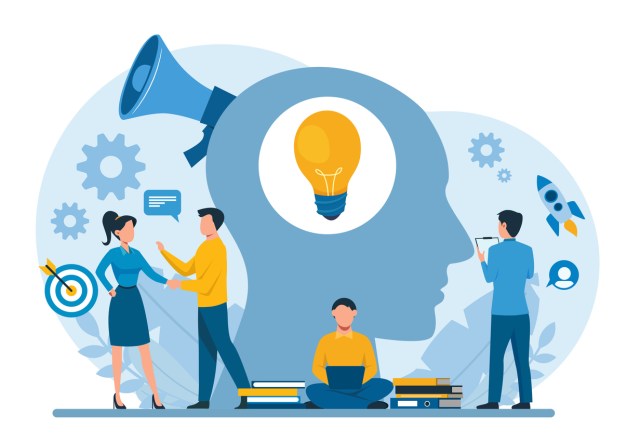 Business solution, team work, data analysis, feedback, targeted marketing