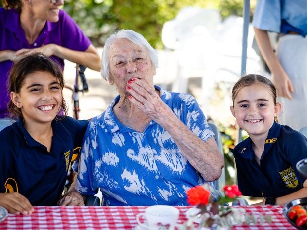 Kyah, Lorraine and Ava bridge the generations (1)