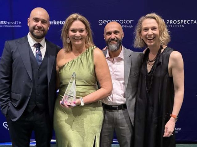 Melinda Akehurst with Tony Randello Mohammed Hage-Hassan and Natalie Patterson (1)
