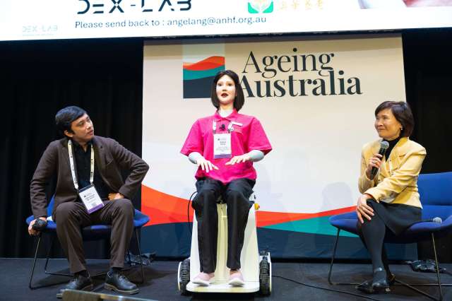 Robot companion shows off her potential