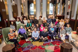 The UQ research team with stakeholders