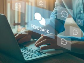 feedback concept, user comment rating online, writing feedback review